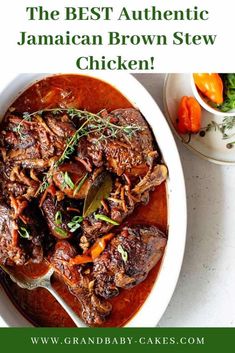 the best authentic jamaican brown stew chicken