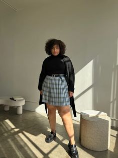 Plus Size Plaid Pleated Skirt – 2020AVE Elegant Fitted Plaid Skirt, Fitted Asymmetrical Skort For Fall, Fall Asymmetrical Pleated Skirt, Fall Pleated Asymmetrical Skirt, Elegant Plaid Skirt, Classic Plaid Skirt For Fall, Elegant Plaid Skirt For Work, Chic Plaid Flared Skirt, Plaid Relaxed Work Skirt