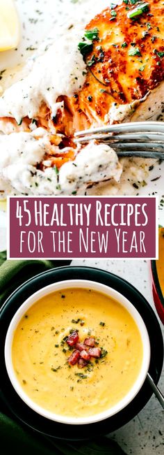 four healthy recipes for the new year