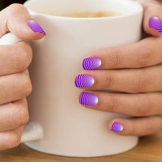 Purple White Circles - Choose Your Colors - Migned Vacation Nails 2023, Nails Circle, Green Nails Short, Tropical Vacation Nails, Neon Green Nails, Purple Nail Designs, Minx Nails, Short Nail Designs, Coffin Nails Designs