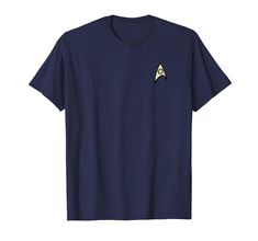 PRICES MAY VARY. Star Trek Science Uniform is 100% authentic, officially licensed Star Trek merchandise! Star Trek is an American science fiction franchise created by Gene Roddenberry in the 1960s that quickly became a worldwide pop-culture phenomenon. It has expanded into one of the most recognizable and highest-grossing media franchises of all time. Lightweight, Classic fit, Double-needle sleeve and bottom hem Star Trek Merchandise, The 1960s, Star Trek, Branded T Shirts, All Time, Special Features, Science Fiction, Pop Culture, All About Time