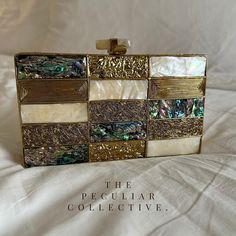 Hand-made, Luxury clutch. One-of-a-kind! Designer Square Clutch As Gift, Designer Square Clutch As A Gift, Elegant Multicolor Evening Bag, Designer Square Clutch For Evening, Designer Square Evening Clutch, Elegant Multicolor Clutch For Formal Occasions, Elegant Multicolor Evening Bag For Formal Occasions, Luxury Multicolor Clutch, Designer Rectangular Clutch For Formal Events