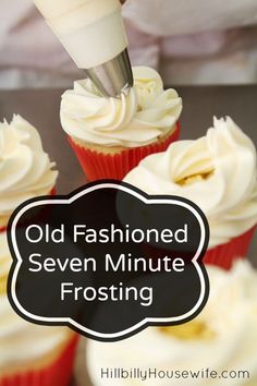 an old fashioned seven minute frosting recipe