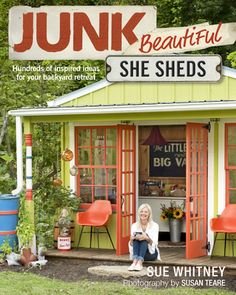 the cover of junk beautiful she sheds