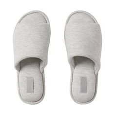 COTTON SLIPPER | LIGHT HEATHER GREY Comfortable Foam Slippers With Cushioned Footbed, Comfy Gray Slippers For Indoor Use, Comfy Gray Indoor Slippers, Comfortable Open Toe Foam Slippers, Comfortable Foam Slide Slippers, Cushioned Foam Slippers For Indoor Use, Comfortable Foam Slippers With Textured Footbed, Comfortable Cushioned Slide Slippers, Comfy Open Toe Slippers With Cushioned Footbed