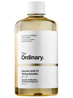 25 Best The Ordinary Products Worth Your Money 2022 Reviews | Glamour Primer Products, The Ordinary Glycolic Acid, Best Toner, Exfoliating Toner, Affordable Skin Care, روتين العناية بالبشرة, Alpha Hydroxy Acid, Skin Radiance