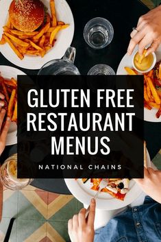 240+ gluten free restaurant chains that you need to check out. From fast food and table service all the way to coffee shops and bakeries, we have the ultimate list of gluten free national chain restaurants. #glutenfree #celiac #glutenfreerestaurants Gluten Free Fast Food, Gluten Free Diet Plan, Gluten Free Food List, Tarte Vegan, Menu Sans Gluten, Diet Fast, Gluten Free Info, Lunch Places, Gluten Free Travel