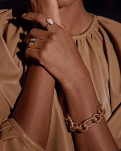 Brass Marcella Link Chain Bracelet – by Black owned jewelry brand, Adore Adorn Black Owned Jewelry, Jewelry Mood Board, Jewellery Photography Inspiration, Jewelry Photography Styling, Bracelet Size Chart, Jewelry Photoshoot, Jewellery Moulds, Bold Rings, Link Chain Bracelet