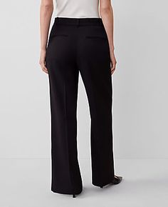 A modern must-have with a statement leg and flattering high waist. Front zip with button closure. Belt loops. Front off-seam pockets. Back besom pockets.,Leg Shape:Wide Leg – a modern must-have with a statement leg and flattering high waist,Rise:High rise: sits 1/2" to 1" below natural waist,Imported:Imported,Fit:Relaxed & easy,Length:Full length: 31" inseam with 24 1/2" leg opening,Fabrication:62% Polyester, 34% Viscose, 4% Spandex,Garment Care:Machine Washable The Perfect Wide Leg Pant - Curvy Wide Leg Pant, Leg Pants, Ann Taylor, Wide Leg Pants, Full Length, High Waist, Wide Leg, High Rise, High Waisted