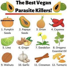 the best vegan parasite killers for all types of fruits and vegetables