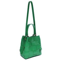 Small Chiara bag in green with gold details is the bag for any occasion. The bag comes with a handle and a crossbody strap.Quality: 90% Leather / 10% CottonDimensions: H: 19 cm W: 19,5 cm D: 9,5 cm Luxury Green Shoulder Bag For Errands, Luxury Green Tote Bucket Bag, Luxury Green Tote Bag, Luxury Green Satchel For Daily Use, Luxury Green Satchel For Errands, Luxury Green Rectangular Bucket Bag, Green Shoulder Bag With Gold-tone Hardware For Evening, Evening Green Shoulder Bag With Gold-tone Hardware, Luxury Green Crossbody Bag