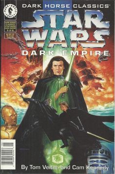 the cover to star wars dark empire