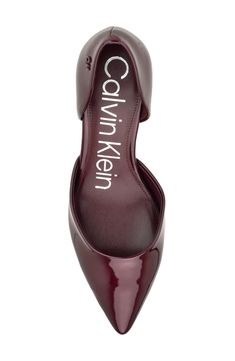 Women's Pumps, Nordstrom Rack, What To Wear, Calvin Klein, Slip On, Nordstrom, Pumps, Wine, Heels