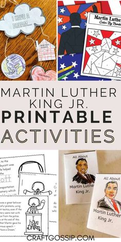 There are a lot of ways to honor Martin Luther King, Jr. on King Day, from doing acts of service to listening to his speeches, reading his letters or talking about our own dreams for the nation. These printables are … Read More ...