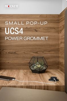 U.C.S.4 Small Pop-up Power Grommet Office Lobby, Work Desk, Look On, Lobby, Side Table, At Home, Thing 1