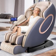 Zero gravity massage chairs, SL-track full body shiatsu massage chair recliner with Thai stretching, anion, app control massager, Bluetooth speaker, heating, foot roller 4d massage chair. App one-key control, smart home system control, can be operated by mobile phone. Large LCD touch screen, convenient operation, automatic mode, one-key start. Release negative ions, built-in negative ion generator, massage with a massage chair, take you to feel the comfort of your body and mind, as if you are in Shiatsu Massage Chair, Chair Recliner, Massage Chairs, Shiatsu Massage, Body Scanning, Inbox Zero, Full Body Massage, House System, Zero Gravity