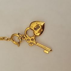 Goldtone Heart Padlock With Old-Fashioned Key. Never Worn. My Grandmother Bought Them In The 90's And Hoarded Them Away. I Have Dozens Of These Listed And Have Several Original Boxes And Packaging. If You Bundle 3 Or More, You'll Get A Discount, And I'll Include The Original Packaging. Each Charm Comes With A 2" Length Of Chain With A Jump Ring In The End. 4 Charms/Chains Make An 8" Bracelet. You Can Also Make A Necklace From These, Or Take Them Off The Jump Ring And Wear Them As A Pendant. Bund Old Fashioned Key, Make A Necklace, Joan Rivers Jewelry, Gold River, Heart Padlocks, Joan Rivers, My Grandmother, Lock And Key, In The End