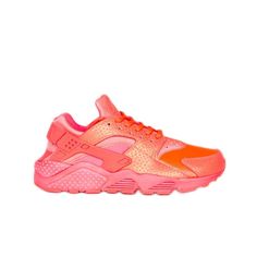 Check out the Nike Air Huarache Hot Lava (W) available on StockX Colorful Gym Shoes, Nike Rosa, Nike Air Huarache Women, Huarache Nike, Nike Original, Rosa Neon, Huarache Run, Shoes Sneakers Nike, Air Huarache