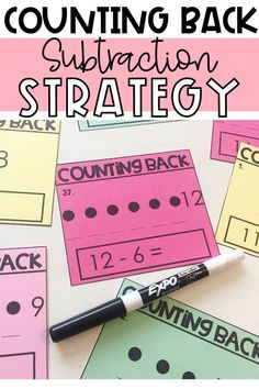 the back to school addition strategy for counting