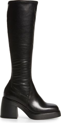 Vagabond Shoemakers Brooke Knee High Platform Boot | Nordstrom Wide Calf Knee-high Platform Boots With Reinforced Heel, Modern Knee-high Platform Heeled Boots, Knee-high Platform Boots With Reinforced Heel For Wide Calf, Wide Calf Tall Platform Boots With Stacked Heel, Wide Calf Knee-high Platform Heeled Boots, Tall Platform Boots With Stacked Heel And Wide Calf, Knee-high Platform Heeled Boots, Knee-high Wide Calf Platform Boots, Tall Knee-high Platform Heeled Boots