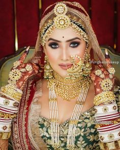 Indian Wedding Dress Modern, Gorgeous Bridal Makeup, Rajasthani Bride, Rajputi Jewellery, Wedding Dresses Indian, Indian Bride Outfits