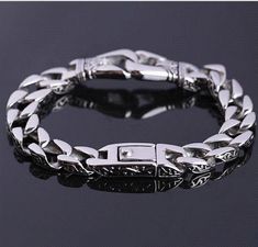 Silver Breslets For Men, Gents Bracelet Silver, Men’s Bracelet Chain Silver, Luxury Men's Sterling Silver Chain Bracelet, Mens Jewelry Bracelet Silver Jewelry1000.com, Silver Pendant Lamp, Ring Boy