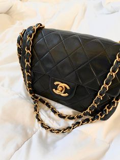 CONDITION SCALE:?ÿGOOD .?ÿDust bag included. . Up for grabs is a stunning Chanel Timeless Mini?ÿHalf Flap vintage bag in lambskin. Highly sought after, crafted in the 90's with 24k gold plated hardware. Just conditioned, so lambskin is buttery soft! Hardware in beautiful condition. A versatile piece that can be  multiple ways! Currently going online for $4500+. Please note: Bottom corners of lambskin have rubbing from normal signs of wear. See pics for reference.?ÿ   Shoulder Strap Drop:?ÿ21"  Height:?ÿ5"  Width:?ÿ7"  Depth:?ÿ2.5"  Please review all pics and ask any questions prior to purchasing!   To prevent any form of fraud, I?ÿkeep video records of?ÿmyself?ÿpackaging?ÿand dropping off each order, and?ÿall?ÿorders ship with?ÿtracking and?ÿsignature?ÿconfirmation. Please ensure your ship Mini Classic, Girl Backpacks School, Chanel Mini, Bottega Veneta Shoulder Bag, Vintage Bag, Dior Shoes, Louis Vuitton Shoes, Girl Backpacks, Vintage Bags