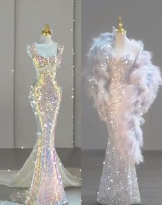 Prom Met Gala Dresses, Met Gala Gown Ideas, Dresses For Met Gala Ideas, Beautiful Met Gala Dresses, Cloud 9 Prom Theme Dress, Glam Dresses Gala, Barbie Inspired Outfits Pregnant, Prom Dresses Disney Inspired, Glamorous Aesthetic Vintage