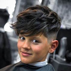 Cool Kids Haircuts, Kids Haircut Styles, New Men Hairstyles, Stylish Boy Haircuts, Trendy We Fryzurach, Cool Boys Haircuts, Boy Haircuts Long