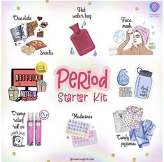 Girls Period, Hacks For Girls, First Period Kits