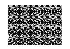 an abstract black and white pattern