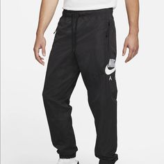 Windbreaker Sweatpants Sz Various Nike Urban Sports Bottoms, Nike Streetwear Bottoms, Nike Black Cargo Pants For Outdoor, Nike Parachute Pants For Streetwear, Nike Streetwear Pants With Elastic Waistband, Nike Black Sporty Cargo Pants, Nike Black Relaxed Fit Pants, Nike Black Joggers For Streetwear, Nike Black Sweatpants For Streetwear