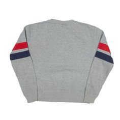 Item is in good used condition. >Size: L >Armpit To Armpit: 23" >Armpit To Cuff: 20" >Collar To Hem: 24" Fila Sweatshirt, Grey Sweatshirt, Cuff, Collar, Sweatshirts, Grey