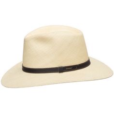 Santa Fe is a safari fedora with a hand-blocked teardrop crown that features a flexible wide brim, an elegant leather hand-stitched hatband, and a smooth leather sweatband. The brim contains a wire to hold its shape. This item is a genuine Panama Hat handwoven in Ecuador. Material: 100% Toquilla Straw Brim: 3" snap Crown: 3 7/8" teardrop Hatband: 1" leather Climate: Sun Handwoven in Ecuador. Hand-finished in the US. Measurements are approximate, this is a handwoven product and actual measurement Straw Panama Hat, Hat Boxes, Quality Hats, Cool Hats, Hat Band, Hat Making, Wide Brimmed, Hat Sizes, Ecuador