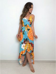 Vestido Alcinha Jardim de Cor Farm Boho Summer Dresses, Pinterest Outfits, Modern Dress, Floral Dress Summer, Curvy Fashion, Boho Dress, Beautiful Outfits, Chic Outfits, Floral Dress