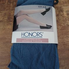 Blue Honors Lycra Tights A/B Blue Stretch Hosiery For Spring, Stretch Blue Tights For Spring, Blue Stretch Tights For Spring, Blue Tight Hosiery For Spring, Stretch Blue Legwear For Spring, Blue Stretch Legwear For Spring, Blue Fitted Legwear For Spring, Accessories Blue, Opaque Tights