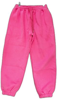 Pink Relaxed Fit Pants With Pockets, Pink Straight Leg Sweatpants With Pockets, Relaxed Fit Pink Pants With Pockets, Sporty Pink Straight Leg Pants, Pink Cotton Straight Sweatpants, Pink Straight Leg Sweatpants For Spring, Pink Straight Pants With Side Pockets, Pink Wide Leg Parachute Pants For Streetwear, Pink Relaxed Fit Parachute Pants With Side Pockets