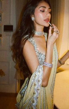 #srushtiporey #pretty Shaadi Poses, Farewell Pics, Desi Wear, Traditional Indian Outfits, Magic Aesthetic, Desi Aesthetic, Ethnic Outfits, Dress Indian Style, Indian Fashion Dresses