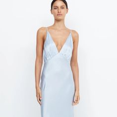 Beautiful Light Blue Gown - Can Work For Bridesmaid Or Wedding Guest. It Was Super Comfortable And Flattering. Professionally Dry Cleaned Post Event And 0 Flaws, Looks Like Out Of The Box. Light Blue Gown, Bridge Dress, Moon Dance, Bec And Bridge, Blue Gown, Bec & Bridge, Dance Dress, Beautiful Lights, Dance Dresses