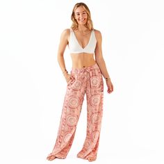 Baja Wide Leg Drawstring Pants | Lotus and Luna - LotusAndLuna Comfortable Straight Leg Pants With Drawstring, Comfortable Straight Leg Bottoms With Drawstring, Ankle-length Yoga Pants For Summer Loungewear, Summer Ankle-length Yoga Pants For Loungewear, Relaxed Straight Leg Drawstring Pants, Relaxed Straight Leg Pants With Drawstring, Relaxed Fit Drawstring Bottoms For Loungewear, Relaxed Drawstring Trousers, Loungewear Tie Waist Straight Pants