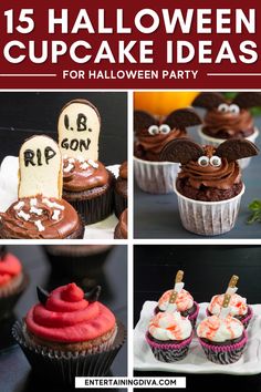 17 Spooky Halloween Cupcakes Desserts Halloween