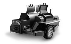 an image of a black vehicle with two seats on it's back end and the front wheel