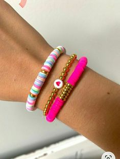 Preppy Accessories, Clay Bracelets, Bracelet Inspo, Preppy Jewelry, Bracelets Handmade Diy, Clay Bracelet