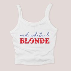 Calling all American girls, women with USA pride, and the babes, wife's, and fiances who love the RED, WHITE & BLUE ! Our bold and patriotic clothing & apparel choices are exclusively designed for the ladies; who's ready to celebrate this fun & festive July 4th Holiday. -.4 oz./yd², 52/48 Airlume combed and ring-spun cotton/polyester, 32 singles -Athletic Heather is 90/10 Airlume combed and ring-spun cotton/polyester -Pre-shrunk -Fitted -Side seams RETURNS & EXCHANGES : These items are NON returnable as we print on demand. Due to the custom printing, we are unable to return or exchange. If you have any questions at all before ordering, please call, live chat, or email us! We are sure you will love your items. Patriotic Red Tops For Memorial Day, Sleeveless Tops For Independence Day, Patriotic White Tops For Memorial Day, White Patriotic Tops For Memorial Day, Red Cotton Tank Top For 4th Of July, Patriotic Red Fitted Tops, Patriotic Fitted Top, 4th Of July Outfits For Women, Fourth Of July Outfits