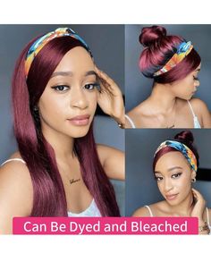 Straight Hair, Brazilian Virgin Human Hair Headband Wigs – Sheer Beauté & Jewelry Wear A Headband, Wigs Straight Hair, Straight Hair Wig, Hair Natural Color, Brazilian Straight Human Hair, Wigs Straight, Hair Headband, Headband Wig, Glueless Wigs