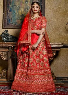 Buy Now Red Color Designer Ethinc Wear Lehenga Choli | Shreedesignsnx Indian Wedding Lehenga, Bridesmaid Lehenga, Indian Lehenga Choli, Bollywood Lehenga, Bridal Lehenga Red, Lehenga Choli Online, Red Lehenga, Indian Wedding Wear, Ghagra Choli