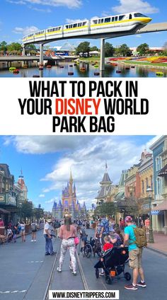 What to Pack in your Disney World Park Bag Packing List For Disney, International Travel Tips