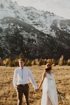 Grand Tetons National Park elopement bolo tie and boho hats wedding Boho Elopement, Intimate Elopement, Travel Wedding, Great Pictures, Image Photography, Wedding Attire, The Park, Got Married, Elopement