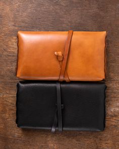 Handcrafted vegetable tanned leather 9" wide by 4.5" high Made in Buffalo, New York. Leather Handheld Clutch For On-the-go, Textured Leather Clutch For On-the-go, On-the-go Textured Leather Clutch Bag, On-the-go Rectangular Soft Leather Clutch, Brown Soft Leather Clutch For On-the-go, Buffalo New York, Jewelry Candles, Shoe Shop, New Arrival Dress