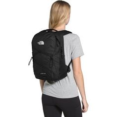 From work to evening classes to the occasional weekend hike, The North Face Women's Jester Backpack is all fun and games, but it also gets the job done. The main compartment is large enough to fit all your school or work supplies, and there's a secondary compartment to hold lunch or an extra layer. The floating padded sleeve fits most 15-inch laptops and keeps them safe when you're on the go. The FlexVent shoulder straps are ergonomic and breathable for comfort, and the air-mesh back panel The North Face Backpack For Back To School, Sporty The North Face Backpack For Outdoor Activities, The North Face Sports Backpack, Functional Backpack For Outdoor Activities And Back To School, Functional Backpack For Back To School, Functional Backpack For Back To School Outdoor Activities, The North Face Nylon Backpack For School, Sporty Everyday Backpack By The North Face, The North Face Backpack For School